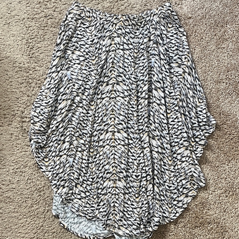 Asymmetrical Midi Skirt